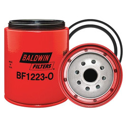 Baldwin Filters Fuel/Water Separator,5-7/32 x 4-1/4 In BF1223-O