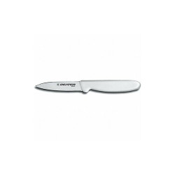 Dexter Russell Paring Knife,3 1/2 in Blade,White Handle  31611