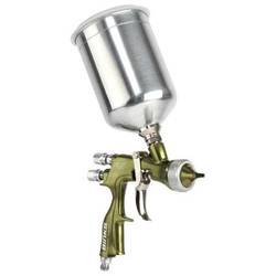 Binks HVLP Spray Gun,Medium,Gravity,30 oz. 2466-14HV-32SG