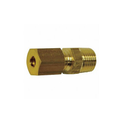 Legris Adptr,Brass,CompxBSPT,6mmx1/8In,PK10 0105 06 10