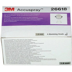 3m Clear Head Refill,Atomizing Type,PK4 26618