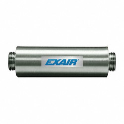 Exair Vacuum Ejector Muffler,1/2 in. NPT,200 F  890003