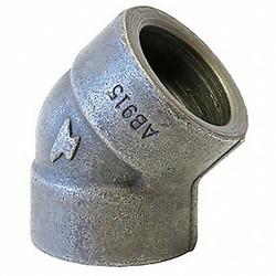 Anvil 45 Elbow, Forged Steel, 1 1/2 in,Socket 0362013807