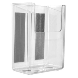 Magna Visual Marker Holder,Clear,2-7/8 In.W x 4 In. H AHM