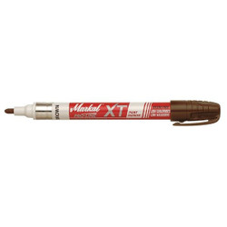 Markal Paint Marker, Permanent, Brown 97263