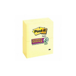 Post-It Sticky Notes,3" x 5",PK12 655-12SSCY