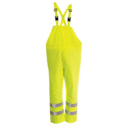 Viking Rain Bib Overall,Class E,Ylw/Grn,3XL D6323PG-XXXL