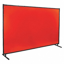 Steiner Welding Screen, 6 ft H, 10 ft W, Orange 538HD-6X10