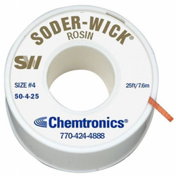 Chemtronics CHEMTRONICS No.4 Desoldering Wick 50-4-25