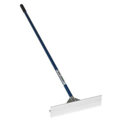 Seymour Midwest Asphalt Lute,22 Tines,Aluminum Handle 52917GRA