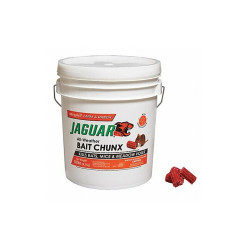 Jaguar Rodenticide,Red Chunks,18 lb. Pail 31418