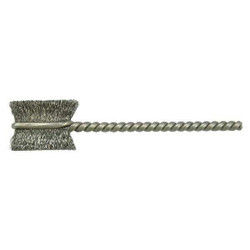 Weiler Single Spiral Tube Brush,Steel,1/2 In. 90863