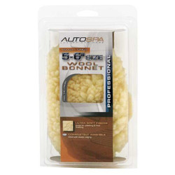 Carrand Polishing Bonnet,5 to 6 In.,Wool 40403AS