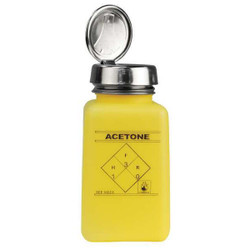 Menda Dispensing  Bottle,106.7 mm H,Yellow 35277