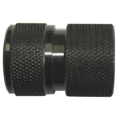 Sani-Lav Coupler,Black,Aluminum N2FC