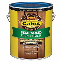 Cabot Stain,Driftwood Gry,SemSolid Flat,1 gal. 140.0017444.007
