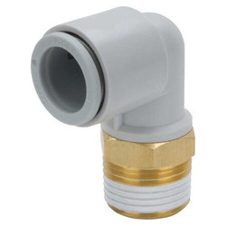 Smc Union Elbow,90 Deg,12mm,TubexMale BSPT KQ2L12-04AS