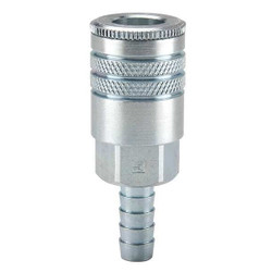 Parker Quick Connect,Socket,3/8" Body,1/2" Barb 24-6B