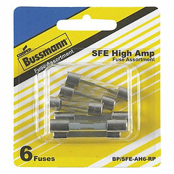 Eaton Bussmann Automotive Fuse Kit,6,SFE,14 to 30A BP/SFE-AH6-RP