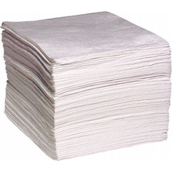 Spilltech Absorbent Pad,Oil-Based Liquids,PK100 WP100H