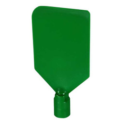 Vikan Paddle Scraper,4-1/2 x 6 in,Nylon,Green 70112