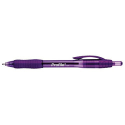 Paper Mate Ballpoint Pens,Purple,PK12 35830