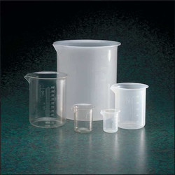 Dynalon Beaker,500 mL,119 mm H,88 mm Dia,PK6 222045-0500