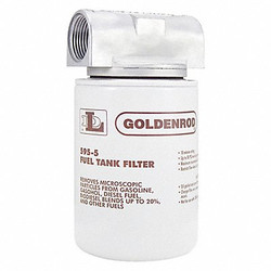 Goldenrod Fuel Filter,4 x 7-1/2 In  595