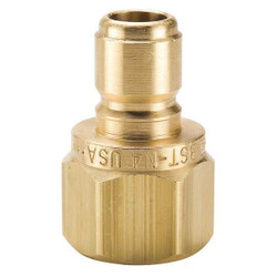 Parker Quick Connect,Plug,3/8",3/8"-18 BST-N3