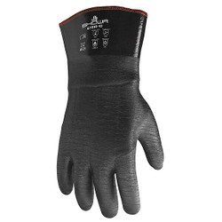 Showa Chemical Resistant Glove,12" L,Sz L,PR 6781R