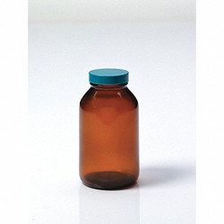 Qorpak Bottle,178 mm H,Amber,99 mm Dia,PK12 GLC-02290