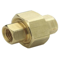 Parker Union, Brass, 1/4" Pipe Size,FNPT x MNPT 212P-4