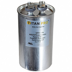 Titan Pro Motor Run Capacitor,35  MFD,4"  H TRCF35
