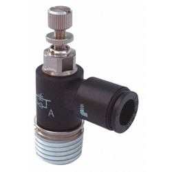 Legris Mini Flow Control,R3/8in BSPT,Meter Out 7665 06 17