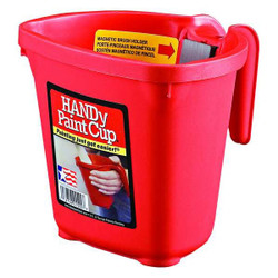 Handy Paint Products Paint Bucket,1 pt,6 1/2",6" L,6" W 1500-CC