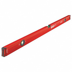 Sola Box Level,Aluminum,48 In,Red LSX48