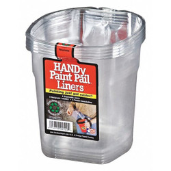 Handy Paint Products Paint Pail Liner,1 qt,6 13/64",PK6  2520-CT