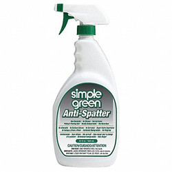 Simple Green Antispatter, 32 oz, Spray Bottle, Clear  1410001213452