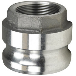Dixon Cam and Groove Adapter,2", 3",Aluminum 3020-A-AL