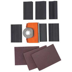 Fein Sandpaper Profile Set 80 Grit,Cloth,PK25 63717217016