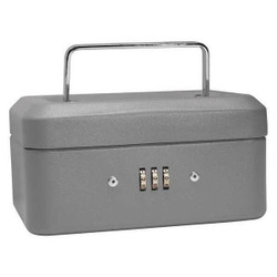 Barska Cash Box,Compartments 4,2 in. H CB11782