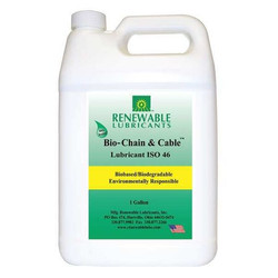 Renewable Lubricants ChainWireRope Lube,1 gal.,Jug 83053