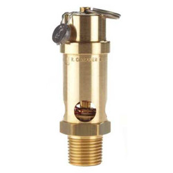 Conrader Safety Valve,Soft Seat,1/2 In,100 PSI SRV530-1/2-100