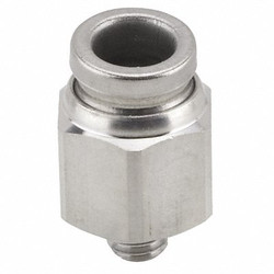 Smc Adapter,M5 to 1/4",Thread To KQG2H06-M5