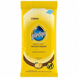 Pledge Furniture Polish Wipes,24"x12",24ct,PK12 319250