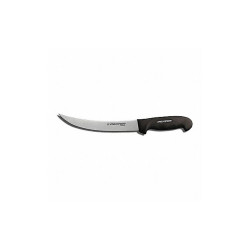 Dexter Russell Breaking Knife,8 in Blade,Black Handle 24053B