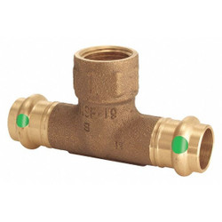 Viega ProPress tee, 3/4" x 3/4" x 1/2" 79590