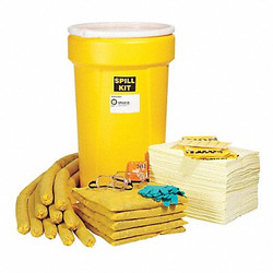 Spilltech Spill Kit,Drum,Chemical/Hazmat,24" H SPKHZ-55