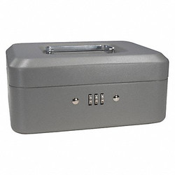 Barska Cash Box,Compartments 4,2-1/4 in. H CB11784