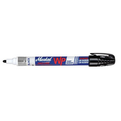Markal Paint Marker, Permanent, Black 96933